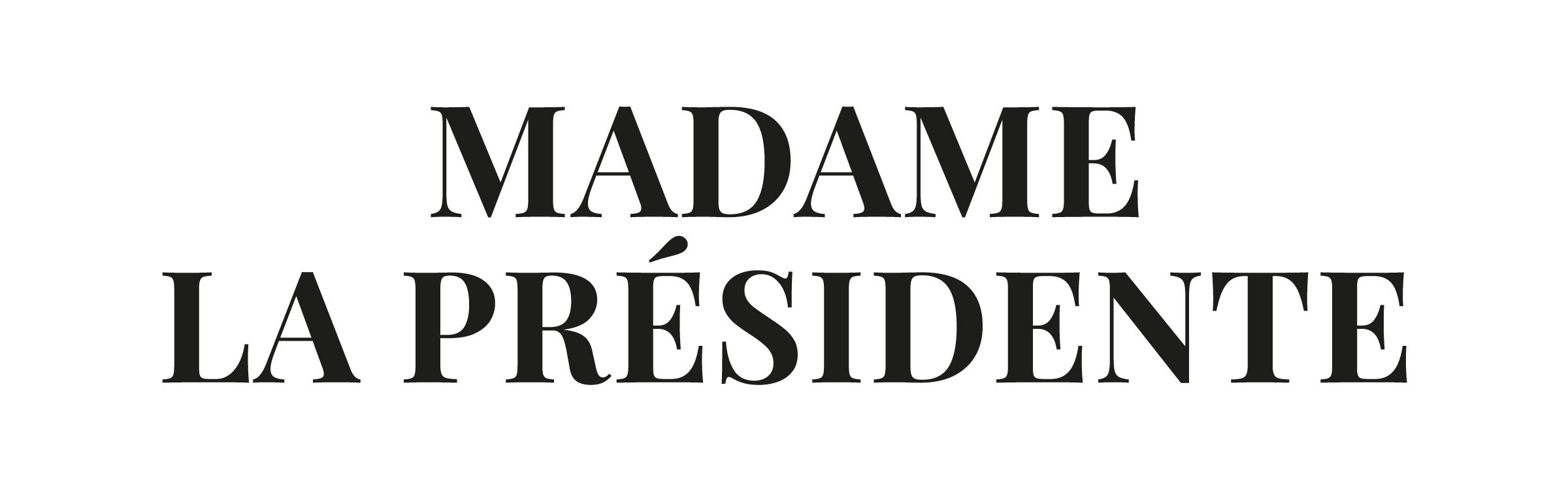 Logo Madame la Présidente