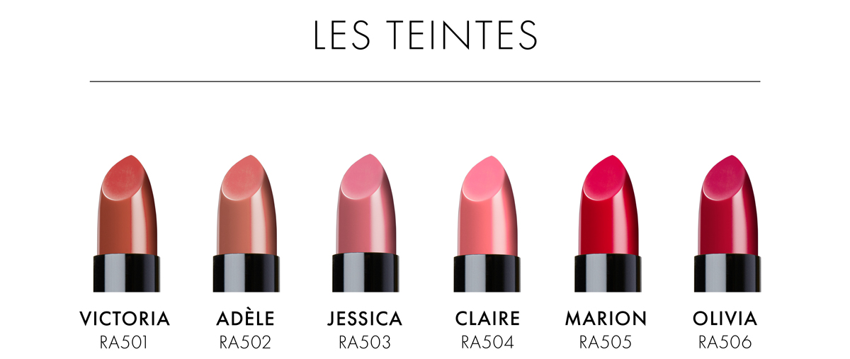 Les teintes