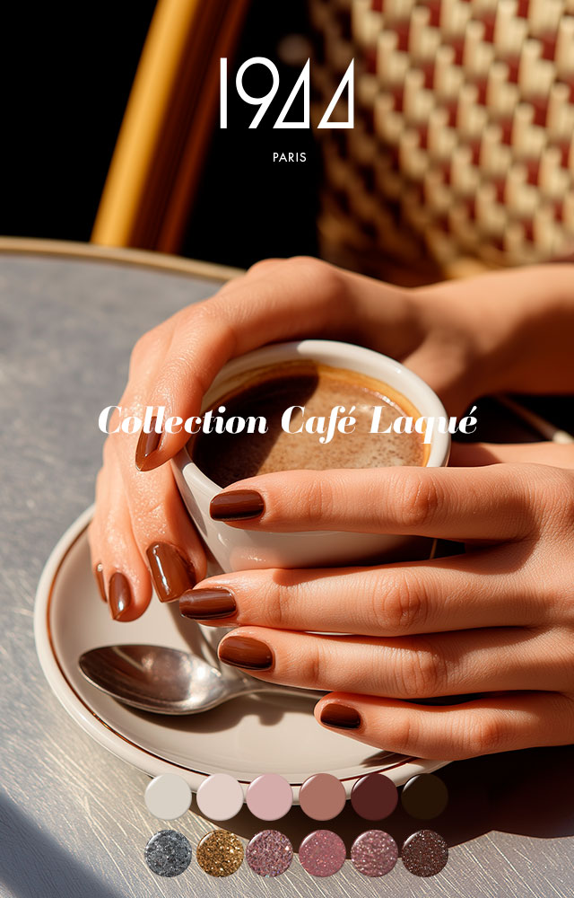Le Gel Vegan : Collection Café Laqué 1944 Paris