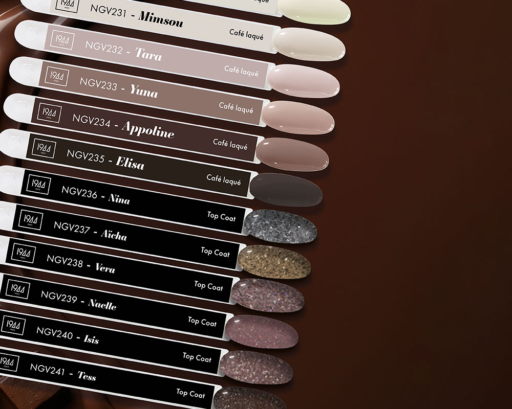Onglier Le Gel Vegan Collection Café Laqué