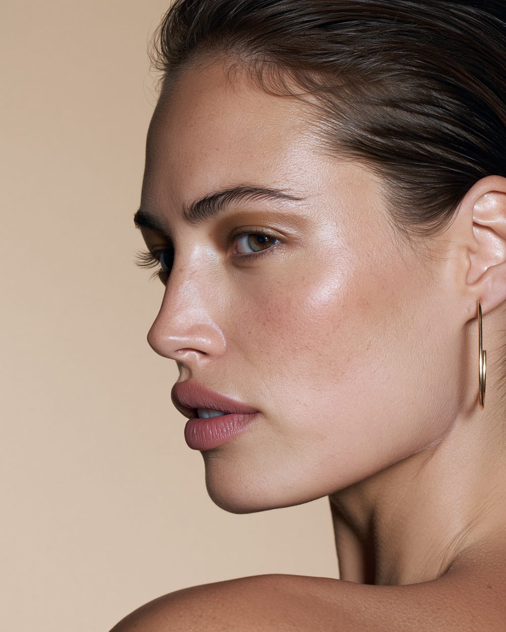 Femme choisissant les prochains gestes de son rituel beauté