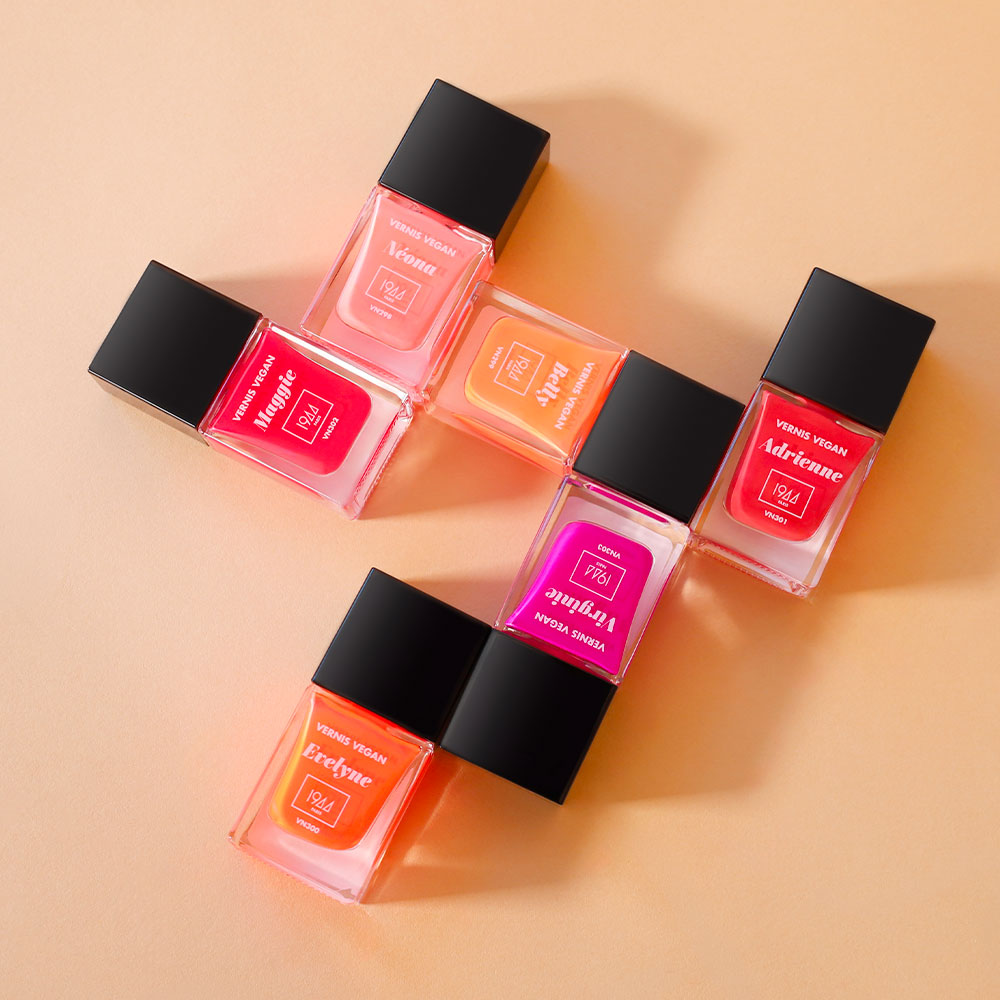 Le Vernis à Ongles Vegan Naturel – Collection Néon Sunset 1944 Paris